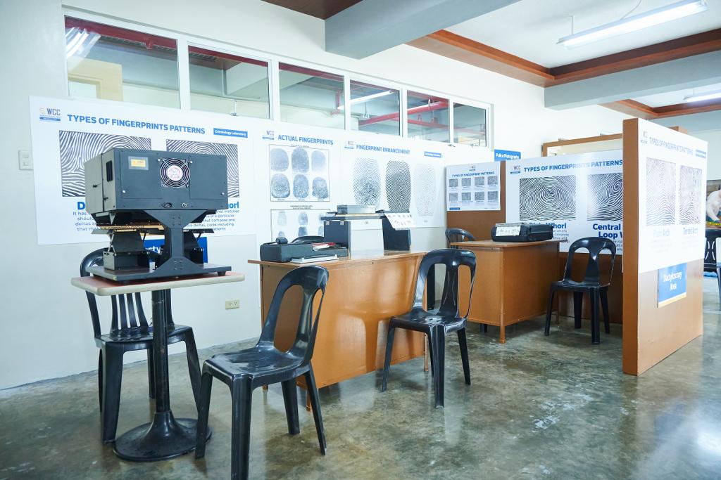 Criminology Laboratory - Dactyloscopy Area